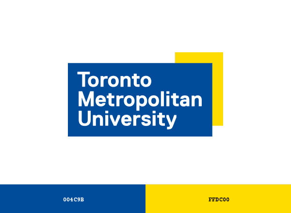 Toronto Metropolitan University brand color palette