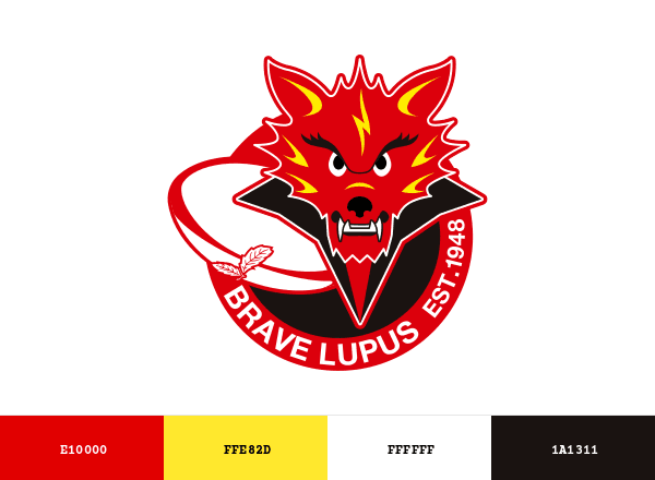 Toshiba Brave Lupus brand color palette