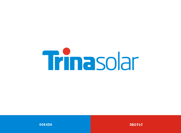 Trina Solar brand color palette