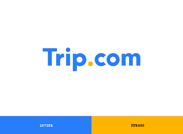 Trip.com brand color palette