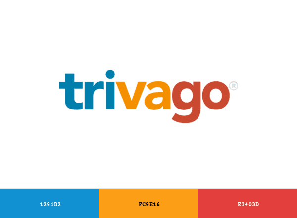 Trivago brand color palette