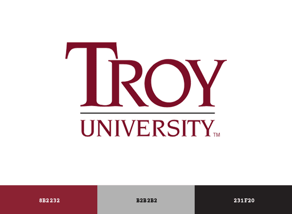 Troy University brand color palette