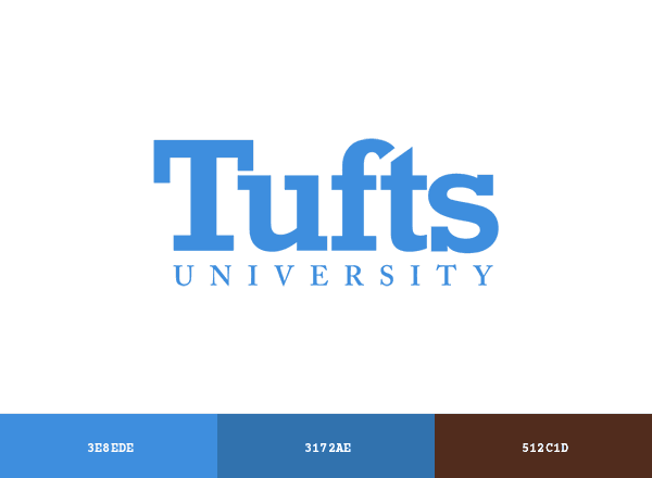 Tufts University brand color palette