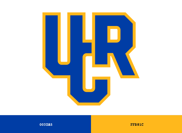 UC Riverside Highlanders brand color palette
