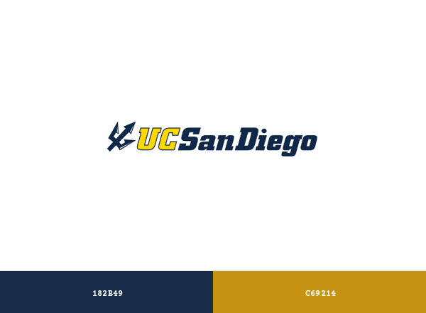 UC San Diego Tritons brand color palette