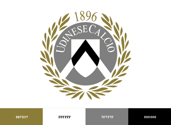 Udinese Calcio brand color palette
