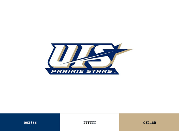 UIS Prairie Stars brand color palette