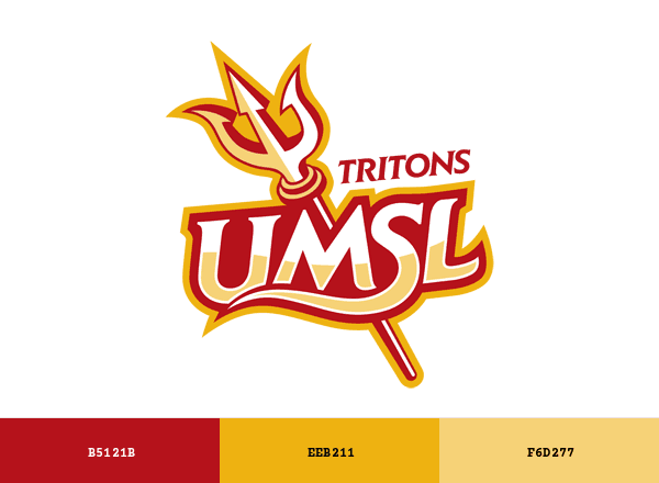 UMSL Tritons brand color palette