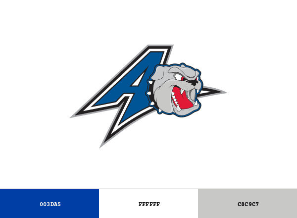UNC Asheville Bulldogs brand color palette