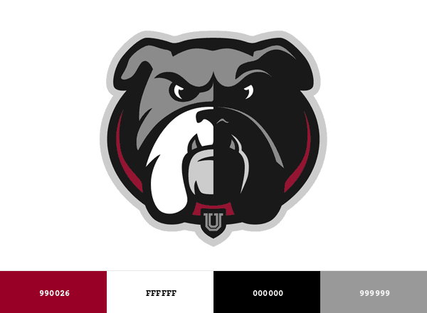 Union University Bulldogs brand color palette
