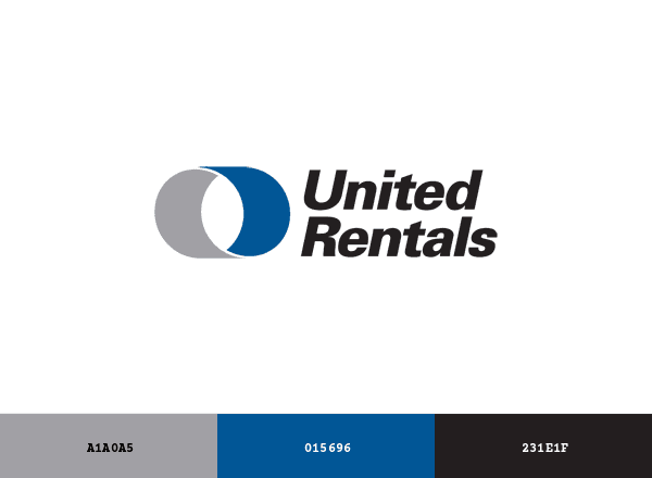 United Rentals brand color palette