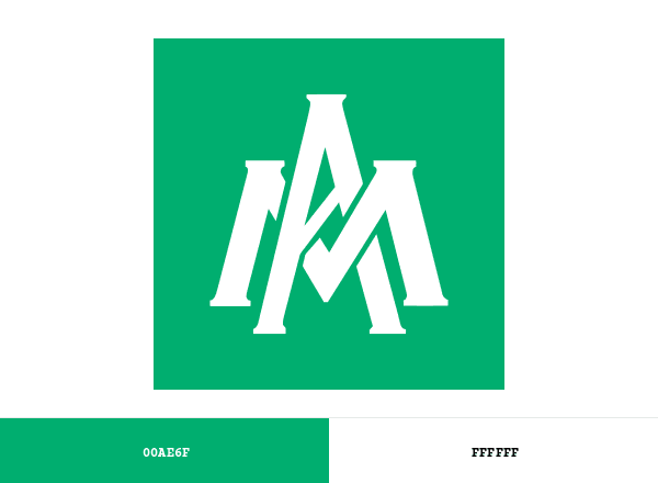 University of Arkansas at Monticello brand color palette