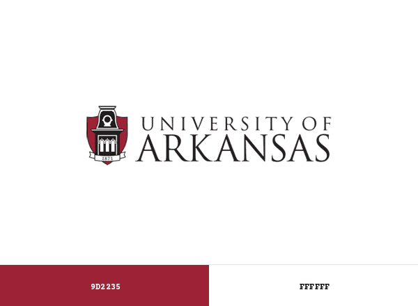 University of Arkansas brand color palette