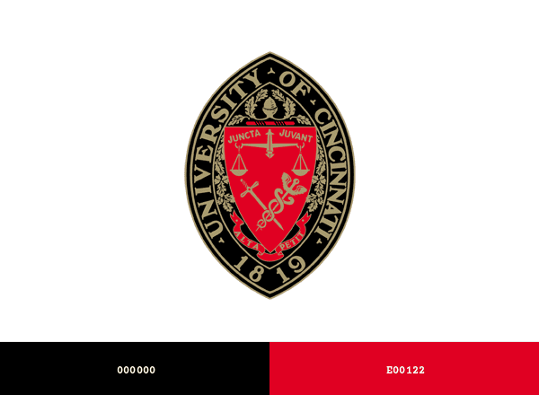 University of Cincinnati brand color palette
