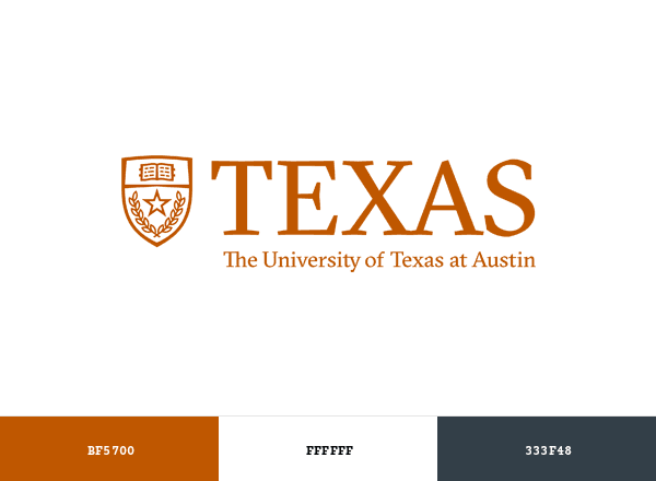 University of Texas brand color palette