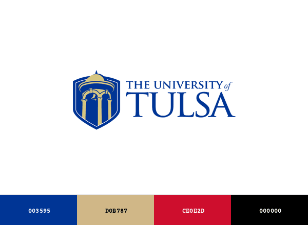 University of Tulsa brand color palette