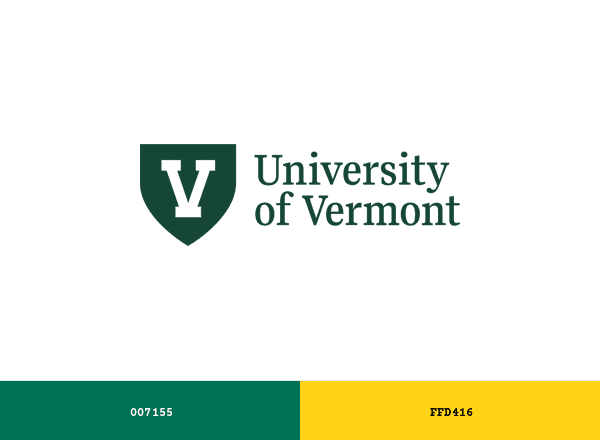University of Vermont brand color palette