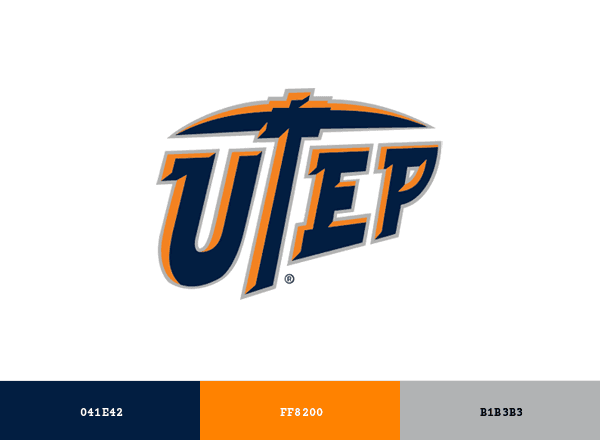 UTEP Miners brand color palette