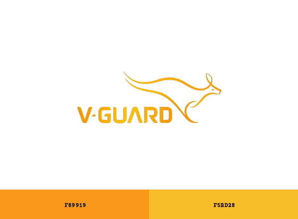 V-Guard brand color palette