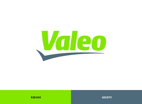 Valeo brand color palette
