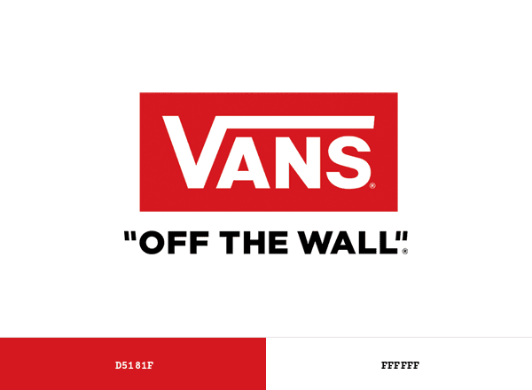 Vans brand color palette