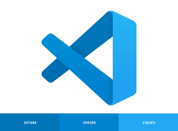 Visual Studio Code brand color palette