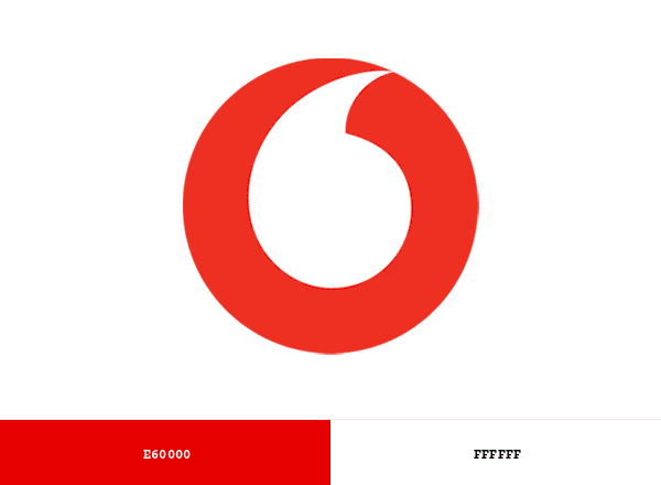 Vodafone brand color palette