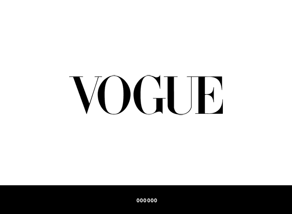 Vogue brand color palette