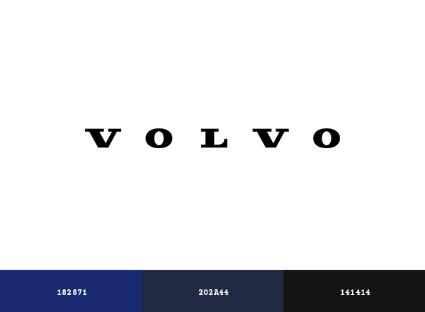 Volvo brand color palette