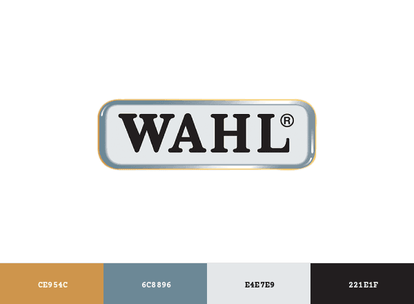 Wahl brand color palette