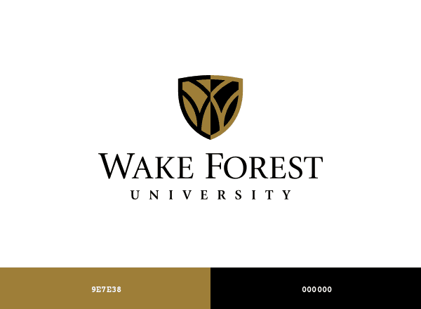 Wake Forest University brand color palette