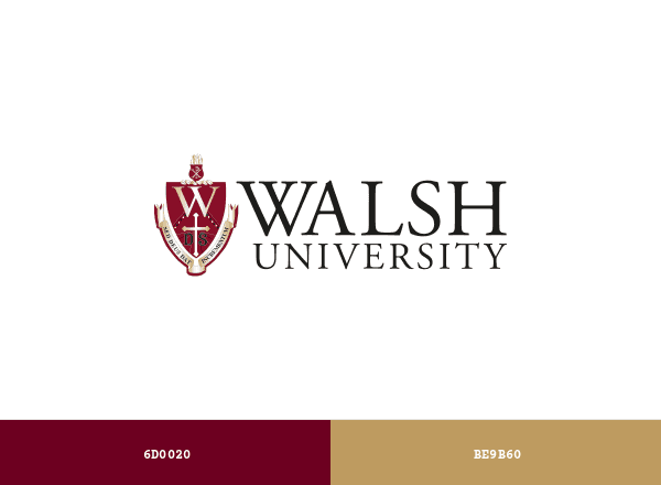 Walsh University brand color palette