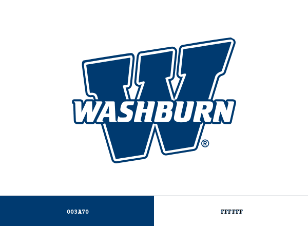 Washburn Ichabods brand color palette