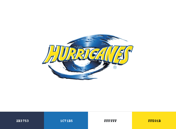 Wellington Hurricanes brand color palette