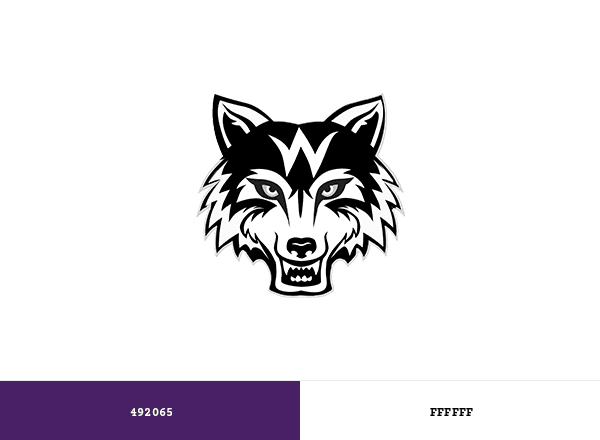 Wesleyan Wolves brand color palette