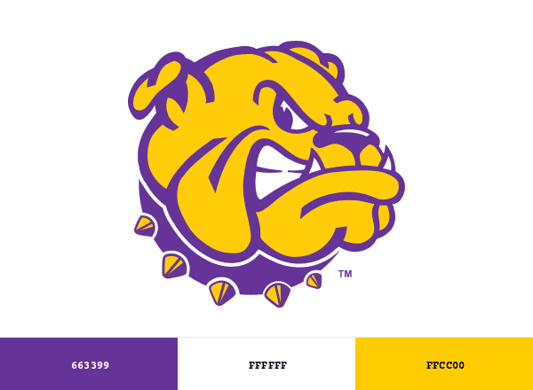 Western Illinois Leathernecks brand color palette