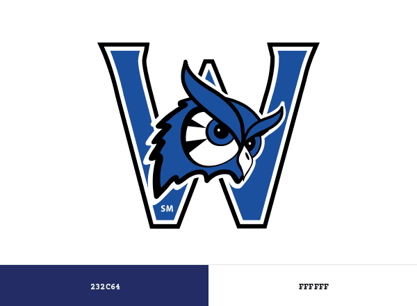 Westfield State Owls brand color palette