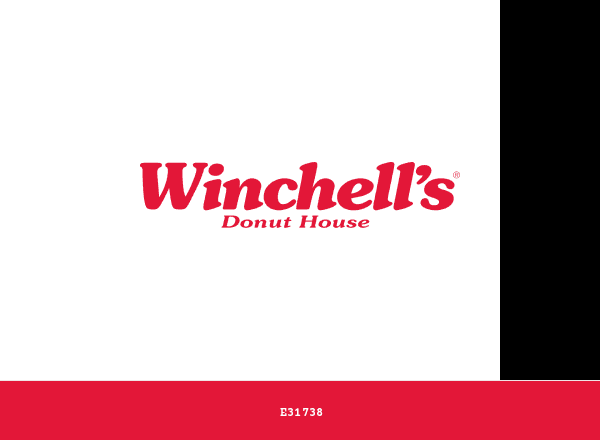 Winchell’s Donuts brand color palette