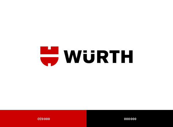 Würth brand color palette