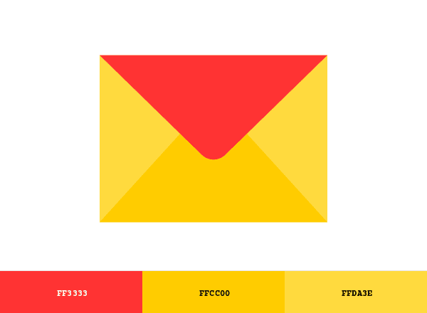Yandex.Mail brand color palette