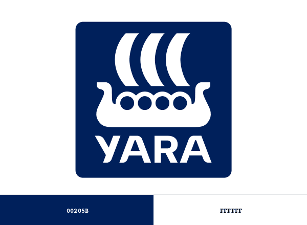 Yara International brand color palette