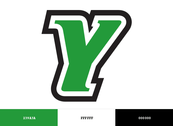 York College Spartans brand color palette