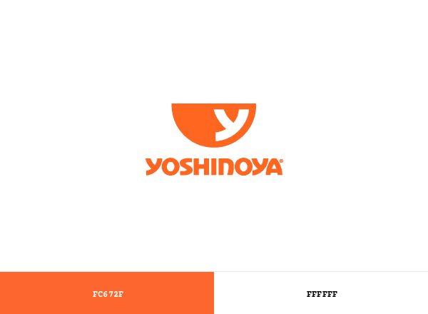 Yoshinoya brand color palette