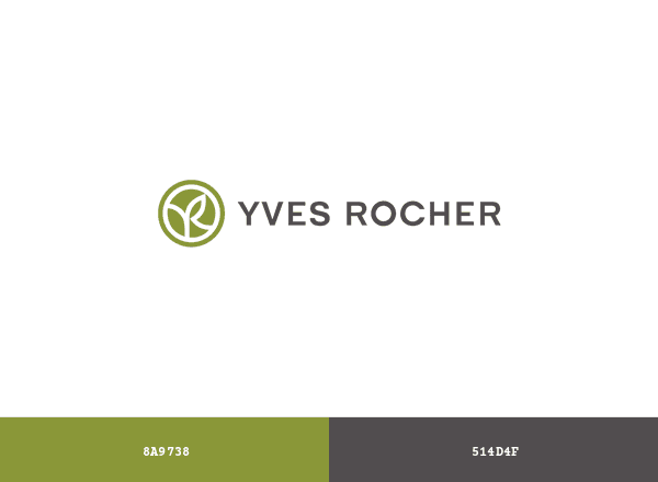 Yves Rocher brand color palette