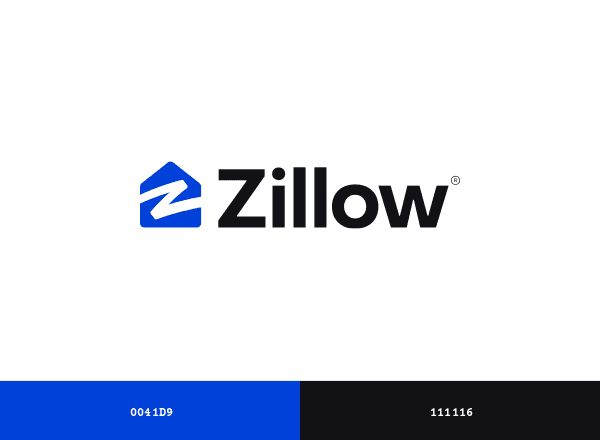 Zillow brand color palette