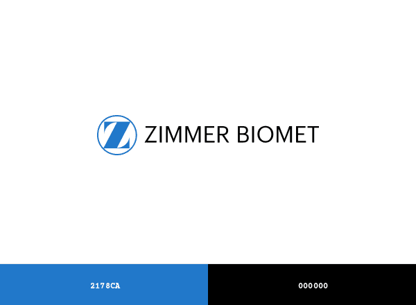 Zimmer Biomet brand color palette