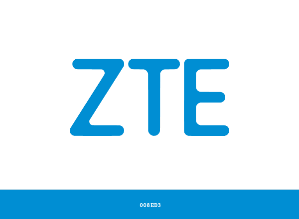 ZTE brand color palette