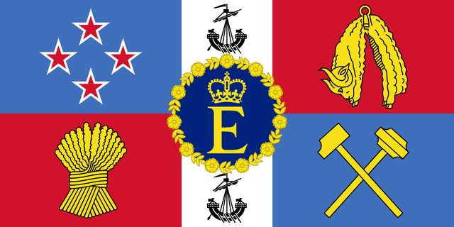 Queen’s Personal New Zealand Flag