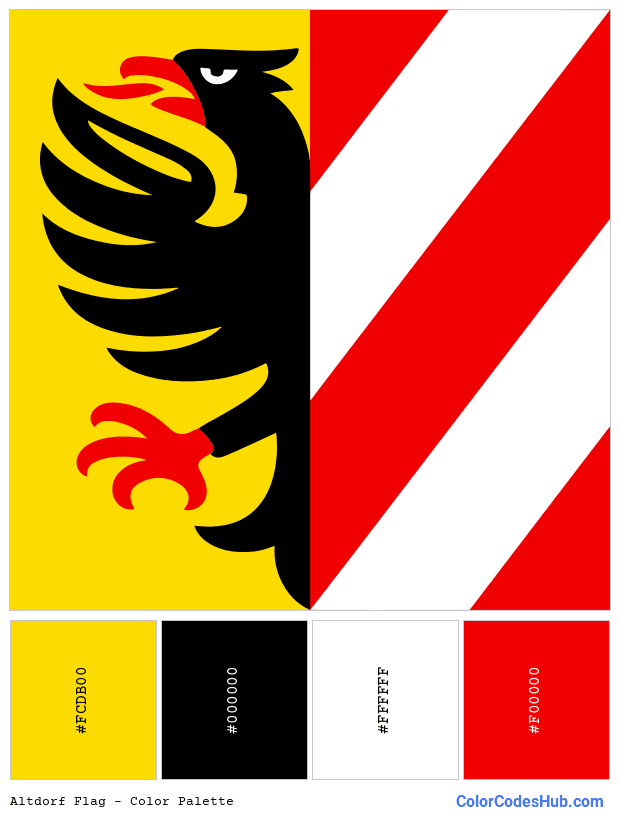 Altdorf flag color palette