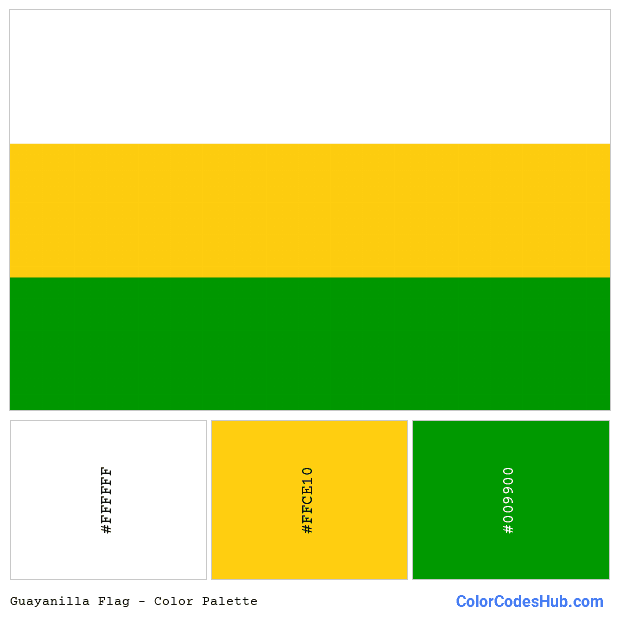 Guayanilla flag color palette